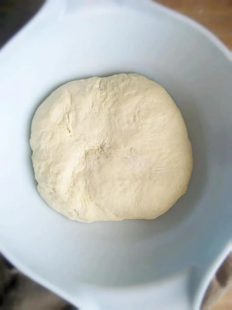Proofing the dough for Mana'eesh