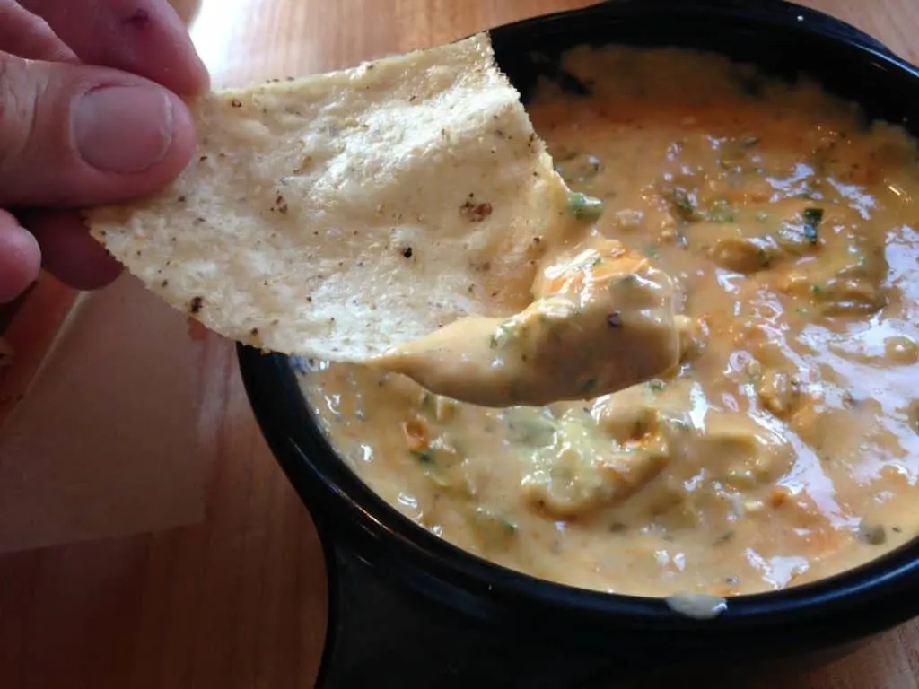 Torchys Green Chile Queso