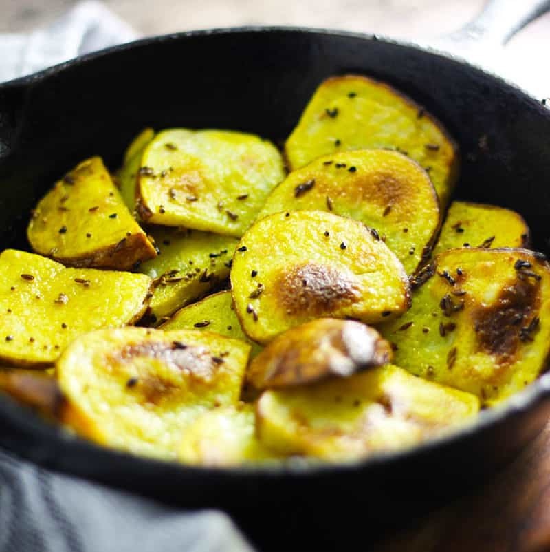 Indian 5 Spice Potatoes