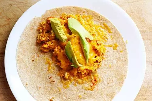 Chorizo and Egg Taco from our Dorm Room Cuisine eCookbook. A great resource for the new college student.