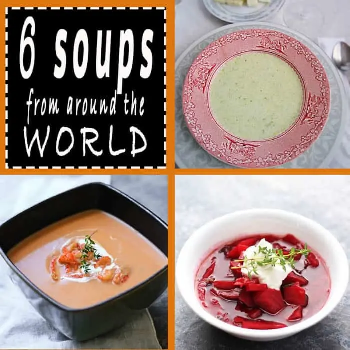 6 soups from around the world to warm you this Fall, yum!