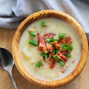 Potato Soup Recipe with bacon