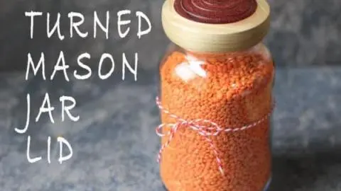 Handmade Mason Jar Lid