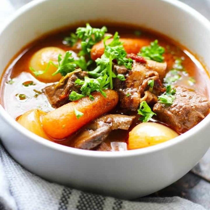 Boeuf Bourguignon | A Classic French Beef Stew Made Easy