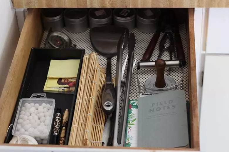 A re-vamped junk drawer.