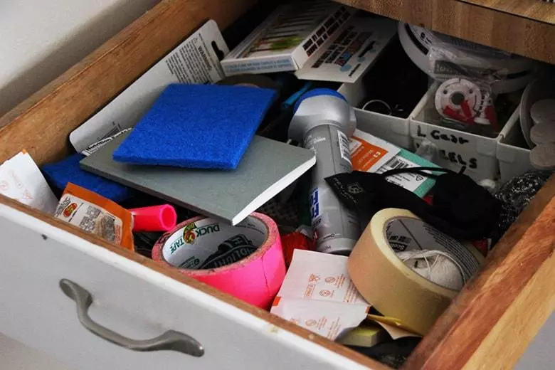 A junk drawer.