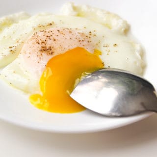 Runny egg yolk.