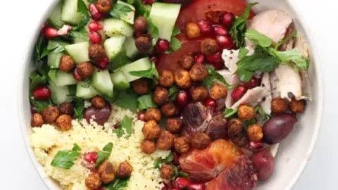 Moroccan Salad with Quinoa & Chicken