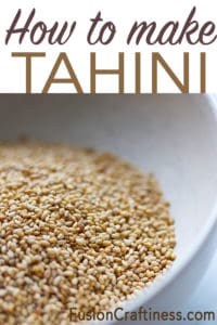 How To Make Tahini