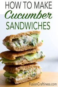 The Cucumber Sandwich | A Traditional Cucumber Recipe – fusion craftiness