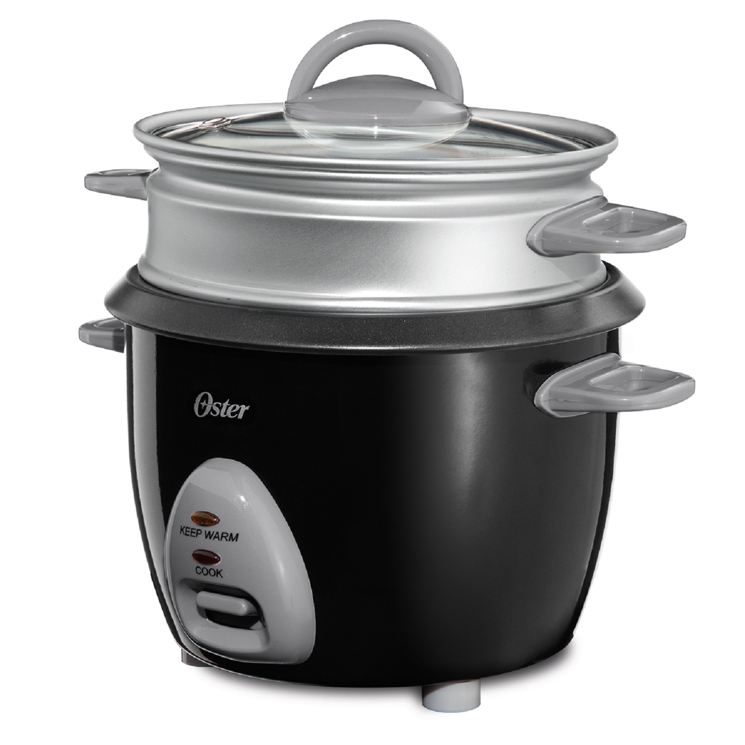 Oster 6-Cup (Cooked) Rice Cooker with Steam Tray - Black - Walmart.com